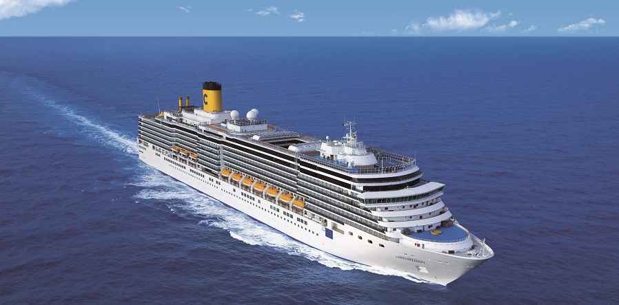 Costa desvela las vacaciones de verano 2021 en crucero por el mediterráneo